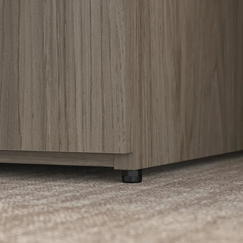 Office Storage Cabinet 36"W x 24"D x 30"H with Locking Doors, Adjustable Shelf, MDF Construction - Fully Assembled