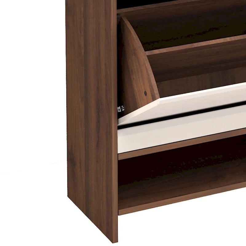 Meuble de rangement pour chaussures autoportant, élégant et minimaliste