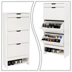 Meuble de rangement pour chaussures autoportant, élégant et minimaliste