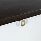 7-Drawer Sideboard Cabinet 47.56"W Birch Wood Auburn Finish Retro Storage Organizer for Bedroom Living Room Dining Room Furniture