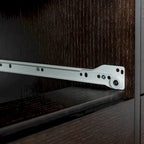 7-Drawer Sideboard Cabinet 47.56"W Birch Wood Auburn Finish Retro Storage Organizer for Bedroom Living Room Dining Room Furniture