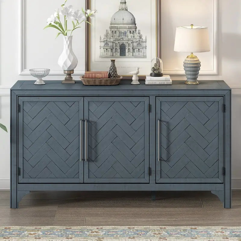 Storage Cabinet Sideboard with Adjustable Shelves