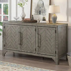 Storage Cabinet Sideboard with Adjustable Shelves