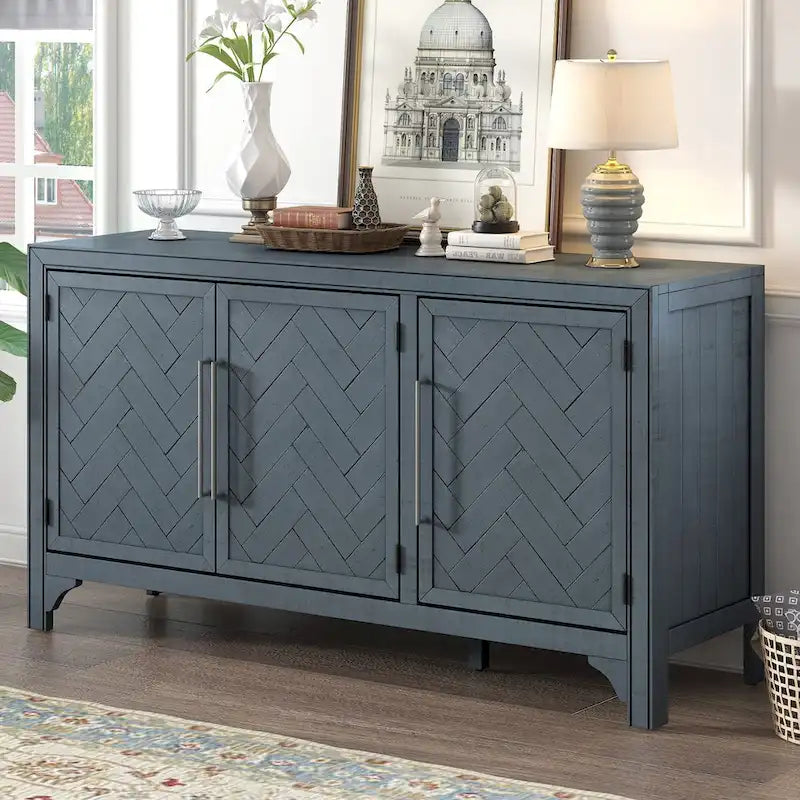 Storage Cabinet Sideboard with Adjustable Shelves