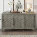 Storage Cabinet Sideboard with Adjustable Shelves