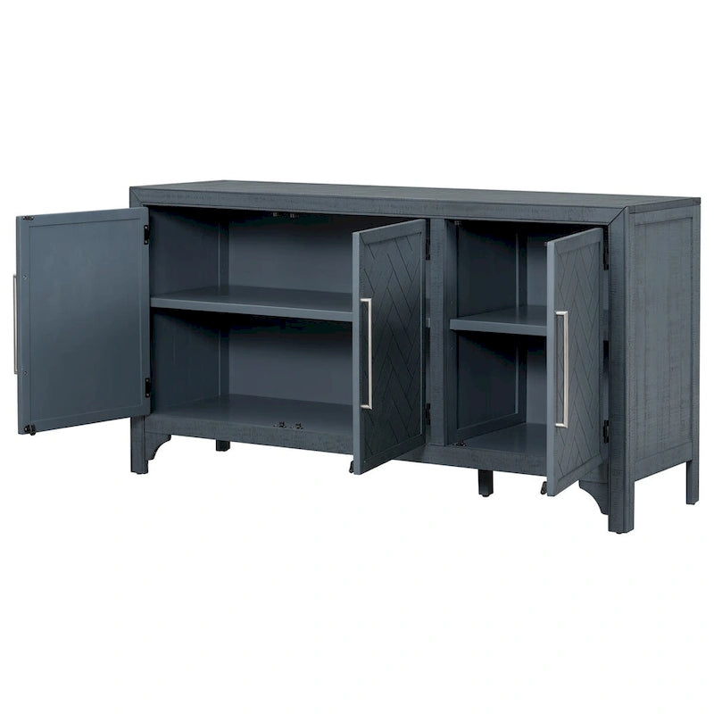 Storage Cabinet Sideboard with Adjustable Shelves