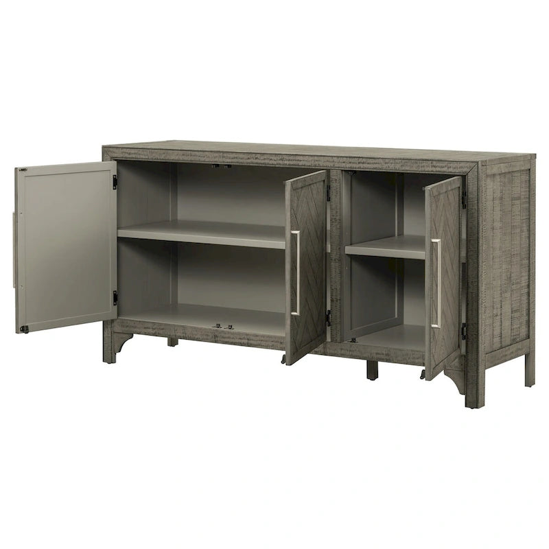Storage Cabinet Sideboard with Adjustable Shelves