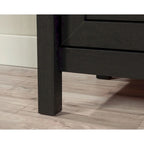 59" Farmhouse TV Stand Credenza with Storage Doors & Adjustable Shelves - Mystic Oak Wood Entertainment Center for 65" TV