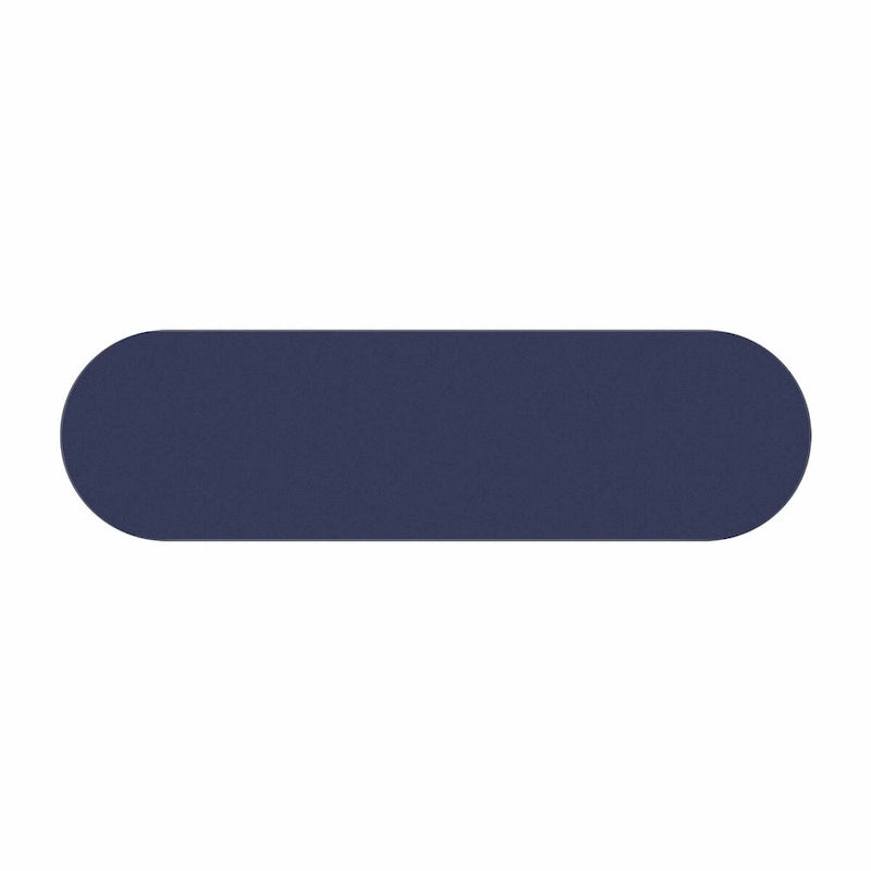 Vertical Striped Door Storage Cabinet with Metal Handles, Adjustable Shelves