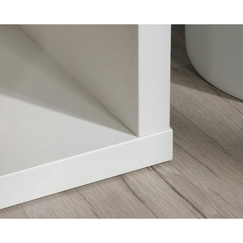 Asymmetric Cubby Bookcase - Multi-Size Storage Shelves - Sindoori Mango Finish - Lightweight Panel Construction - Home Display Organizer