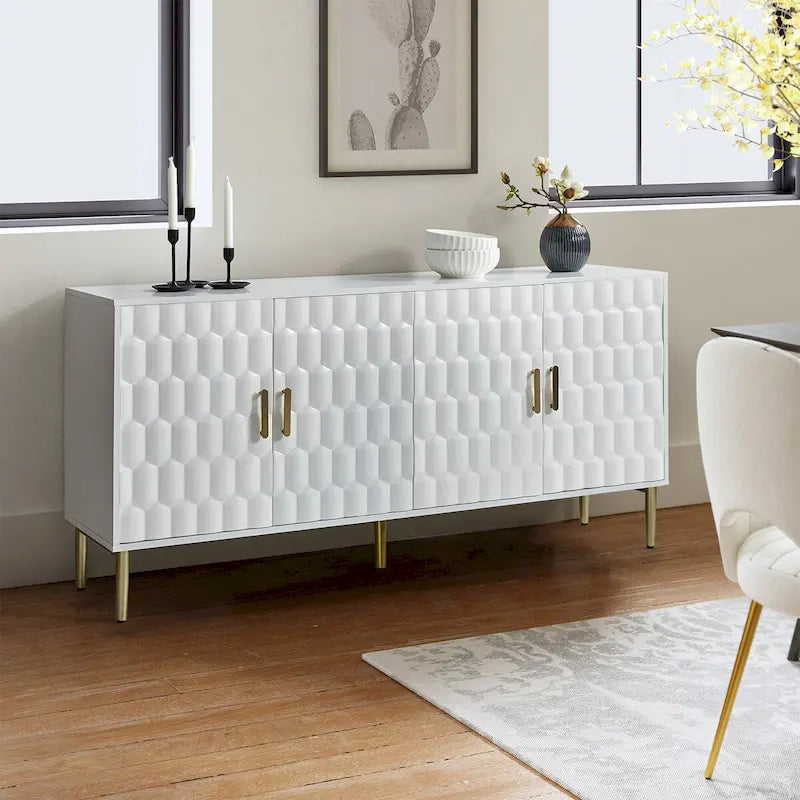 Kaletan 63 Wide Modern Sideboard with Adjustable Shelves by HULALA HOME