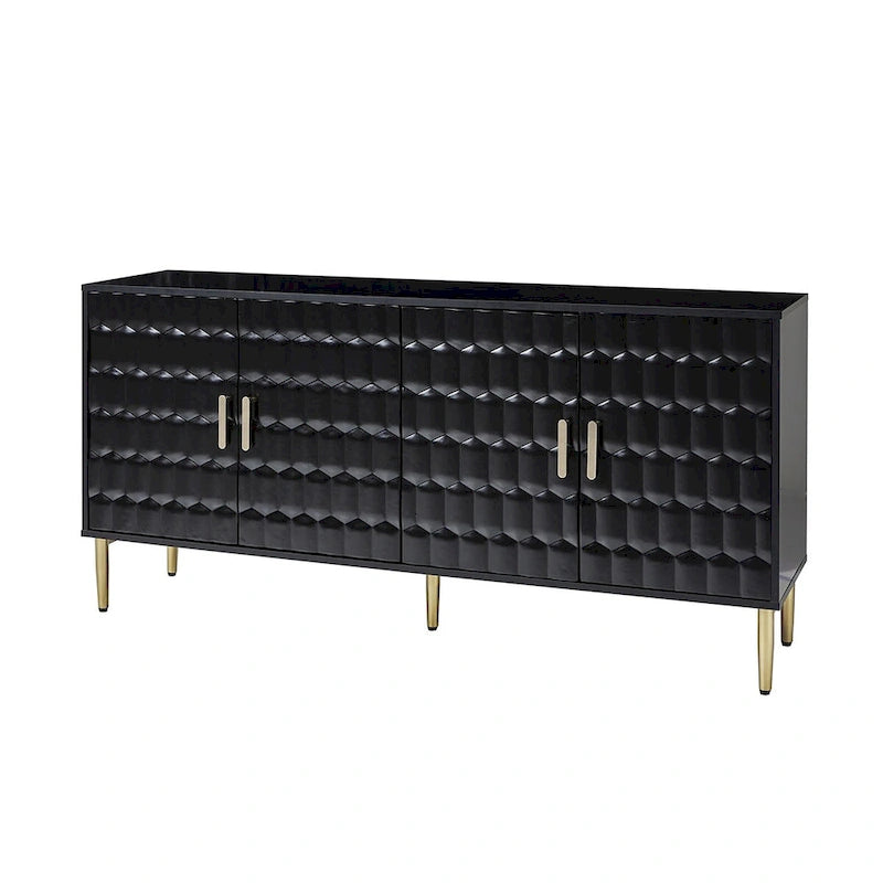 Kaletan 63 Wide Modern Sideboard with Adjustable Shelves by HULALA HOME