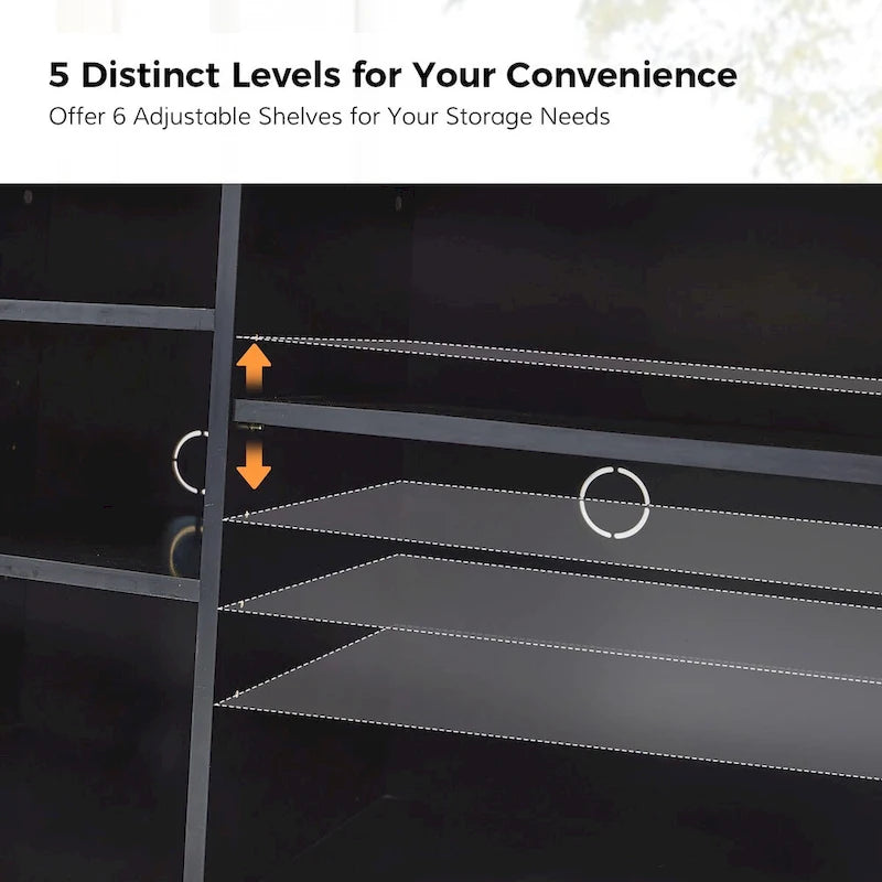 Kaletan 63 Wide Modern Sideboard with Adjustable Shelves by HULALA HOME