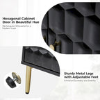 Kaletan 63 Wide Modern Sideboard with Adjustable Shelves by HULALA HOME