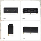 Kaletan 63 Wide Modern Sideboard with Adjustable Shelves by HULALA HOME