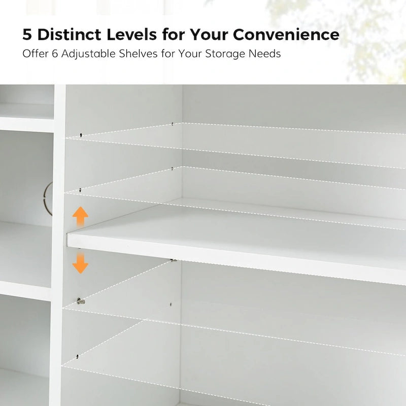 Kaletan 63 Wide Modern Sideboard with Adjustable Shelves by HULALA HOME