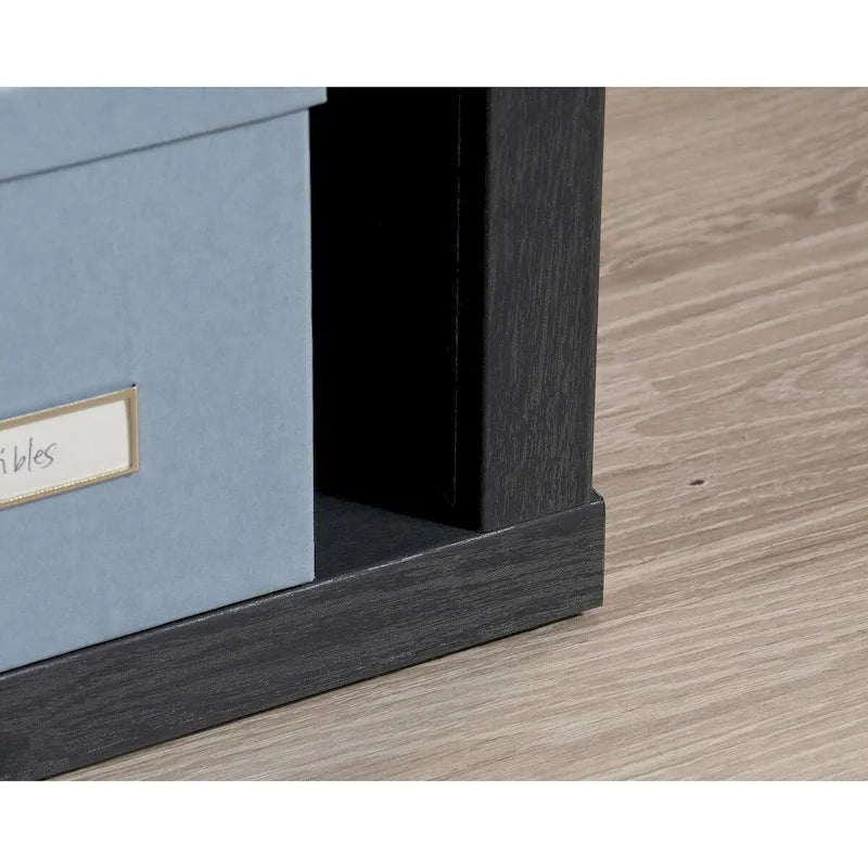 3-Shelf Bookcase Soft White Finish Adjustable Shelves Display Storage Organizer Lightweight Panel Construction Home Office Furniture