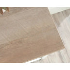 2-Drawer Lateral File Cabinet, White with Oak Accent, Letter/Legal Size, 33.6"W x 29.8"H, Full Extension Slides