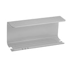 Double Shower Shelf with Razor Holder & 4 Hooks - 11.8" Aluminum Bathroom Organizer - Tool-Free Installation - Holds 7.5 lbs