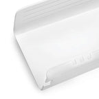 Double Shower Shelf with Razor Holder & 4 Hooks - 11.8" Aluminum Bathroom Organizer - Tool-Free Installation - Holds 7.5 lbs