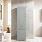 Tall Bathroom Storage Cabinet,Freestanding Storage Cabinet w/Drawers