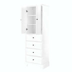 Bathroom Storage Cabinet with Drawers and Adjustable Shelf