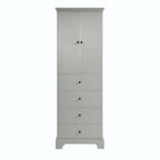 Bathroom Storage Cabinet with Drawers and Adjustable Shelf