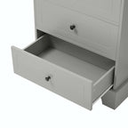 Bathroom Storage Cabinet with Drawers and Adjustable Shelf
